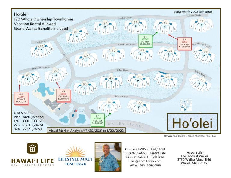 Ho’olei Map