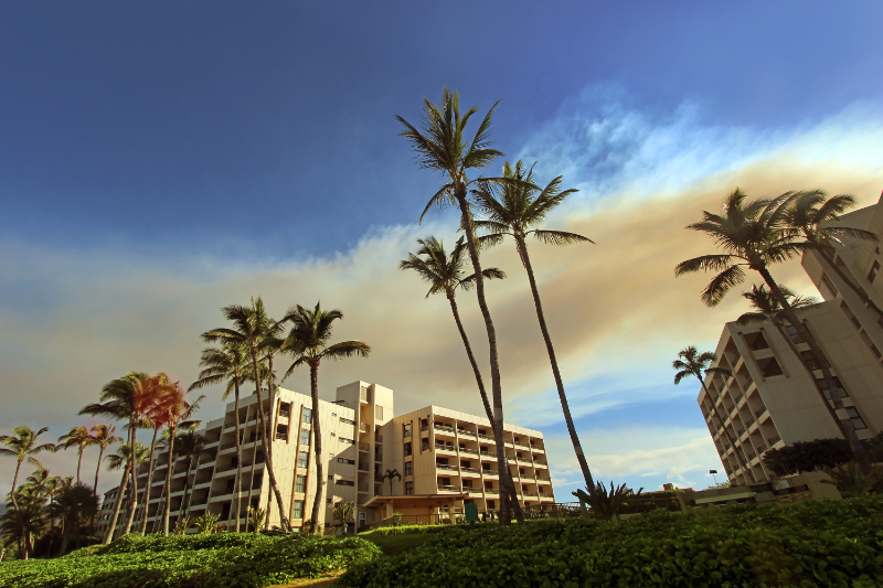 condominium buildings beachfron